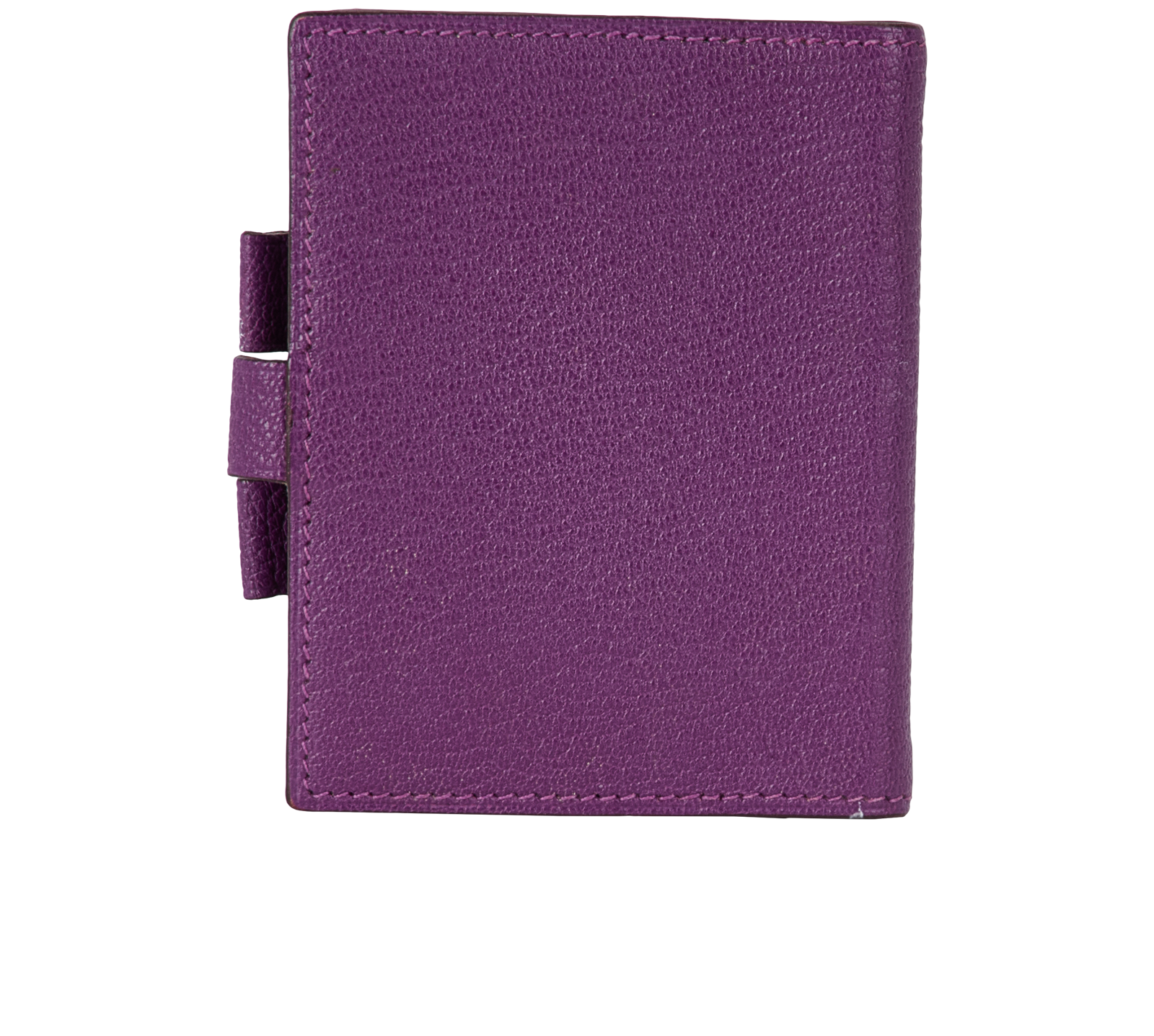 Hermes Notebook Cover, &pound;230, Accessories, Purple, Leather, Back view